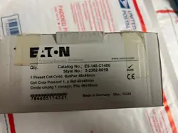 EATON E5-148-C1400 PANEL METER COUNT CONTROL LCD NEW