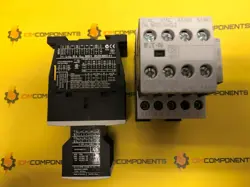 EATON XTCEXFCC22 AUXILLARY CONTACTOR W XTCF020B00 CONTACTOR (2 PARTS) 