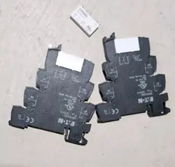 EATON XRU1D120U TERMINAL BLOCK RELAY W/ PHOENIX CONTACT 2961118 LOT OF 2 