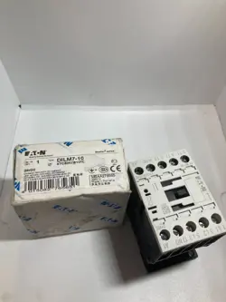 EATON XTCE007B10TD CONTACTOR 24VDC 3 POLE 7A 1NO NIB