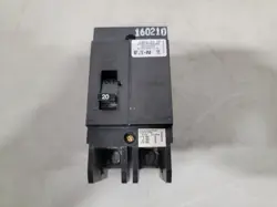 EATON 20 AMP 2 POLE CIRCUIT BREAKER GBH2020 (BOX OF 12)