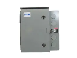 EATON NSB ECL03C2A6A ENCLOSED CONTACTORS LIGHTING CONTACTOR 6P 30A 120V NEMA 3R
