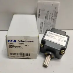 NEW IN BOX! EATON CUTLER-HAMMER SIDE ROTORY SPRING RETURN SWITCH HEAD E50DR1