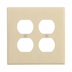 EATON PJ82V EWD PJ82V WALLPLATE 2G DUPLEX POLY