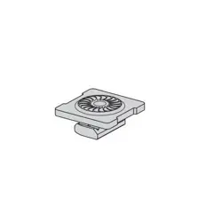 EATON NW524SS6 B-LINE 1/4 NUT WASHER COMBO STAINLESS