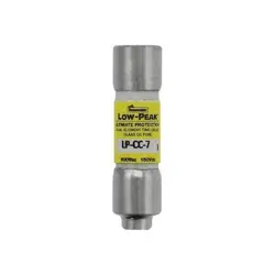 EATON BUSSMANN LP-CC-7 UL CLASS FUSE, CC CLASS, LP-CC SERIES, TIME-DELAY, 7A,