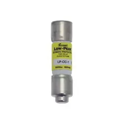 EATON BUSSMANN LP-CC-1 UL CLASS FUSE, CC CLASS, LP-CC SERIES, TIME-DELAY, 1A,