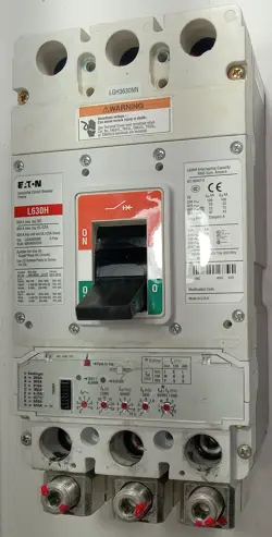 1 USED EATON L630H LGH3630NN 630 AMP MOLDED CASE CIRCUIT BREAKER **MAKE OFFER**