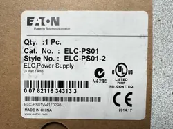 NEW EATON ELC-PS01 PLC POWER SUPPLY 24W, 1A, 24VDC, 100-240VAC INPUT