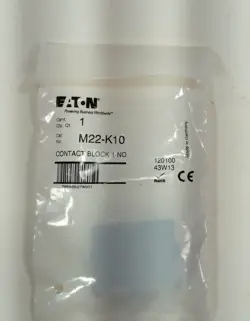 1 NEW EATON M22-K10 CONTACT BLOCK 1 NO NNB ***MAKE OFFER***