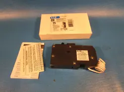 EATON BRLAFGF115CS MINIATURE CIRCUIT BREAKERS (MCBS) BR 1P 15A 240V 50/60HZ 1PH