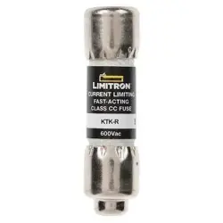 EATON BUSSMANN KTK-R-25 UL CLASS FUSE, CC CLASS, KTK-R SERIES, FAST-ACTING,