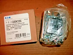 EATON C25DND225H 277V COIL 2 POLE 25A/35A CONTACTOR - 7 AVAILABLE