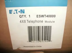 EATON ESWT40800 4X8 TELEPHONE MODULE