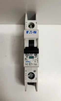NEW NO BOX! EATON 3A 48VDC/277VAC 1-POLE CIRCUIT BREAKER FAZ-C3/1-NA-SP
