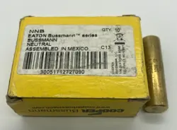 NEW BOX OF 10 NNB EATON BUSSMANN SERIES SOLID NEUTRAL DUMMY FUSES