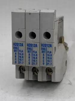 LOT OF 3 CUTLER HAMMER H2012A EATON HEATER ELEMENT