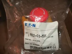 EATON M22-C1-M3H M22C1M3H CONTROL STATION - 2 AVAILABLE