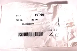 EATON MOELLER M22-D-S-K11 PUSH BUTTON BLACK 1NO/1NC - 5 AVAILABLE