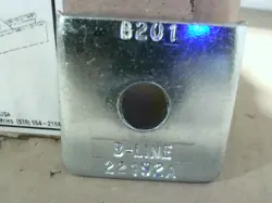 EATON B-LINE B201ZN 3/8 SQUARE WASHER 100 PCS - NEW IN BOX