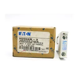 EATON H2006B-3 1.79-2.90A (PKG OF 3) NSMP