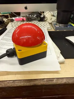 EATON MOELLER  EMERGENCY STOP BUTTON ACTUATOR PALM SWITCH