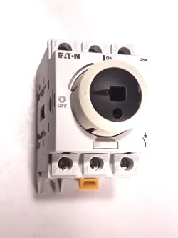 EATON MOELLER R5A3025U ROTARY DISCONNECT SWITCH 25A 600V - 6 AVAILABLE