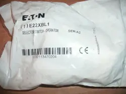 EATON E22XBL1 SELECTOR SWITCH OPERATOR