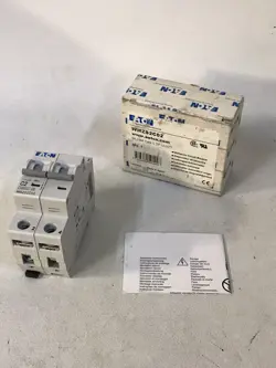 EATON WMZS2C02 2 AMP TYPE C MINIATURE CIRCUIT BREAKER 277/480VAC
