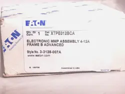EATON XTPE012BCA MOTOR PROTECTION CIRCUIT BREAKER 4-12A 3-3128-007A