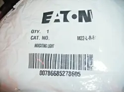 EATON M22-L-R-R INDICATING LIGHT - 4 AVAILABLE