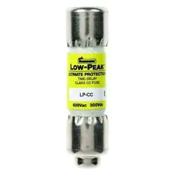 EATON BUSSMANN LP-CC-8/10 UL CLASS FUSE, CC CLASS, LP-CC SERIES, TIME-DELAY,