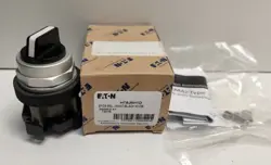 NEW IN BOX! EATON 3-POSITION MAINTAINED SELECTOR SWITCH HT8JBH1D