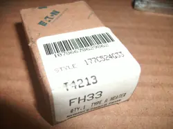EATON CUTLER HAMMER FH33 177C524G33 THERMAL OVERLOAD HEATER - 3 AVAILABLE