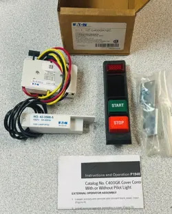 NEW EATON C400GK12C FREEDOM SERIES COVER CONTROL KIT START-STOP 480V 60HZ