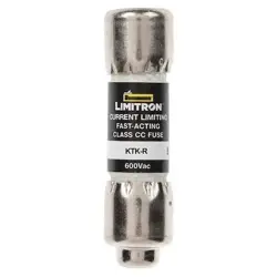 EATON BUSSMANN KTK-R-2 UL CLASS FUSE, CC CLASS, KTK-R SERIES, FAST-ACTING, 2A,