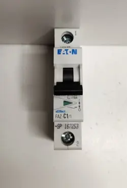 NEW NO BOX! EATON 1A 277V 1-POLE CIRCUIT BREAKER FAZ-C1/1-SP