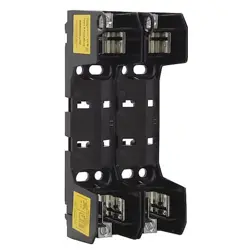 EATON BUSSMANN RM60060-2CR OPEN FUSE BLOCK, R UL CLASS, 2 POLES, 35 TO 60A AMP