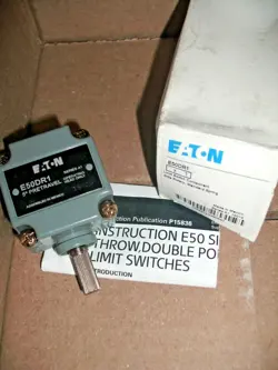 EATON E50DR1 LIMIT SWITCH HEAD SIDE ROTARY STANDARD SPRING