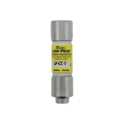 EATON BUSSMANN LP-CC-5 UL CLASS FUSE, CC CLASS, LP-CC SERIES, TIME-DELAY, 5A,