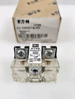 CUTLER HAMMER HT8B EATON NORMALLY CLOSED CONTACT BLOCK《NIB》PRICED TO SELL 