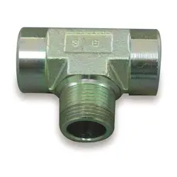 EATON AEROQUIP 2091-2-2S ADPT,MLNPT-FNPT,1/8-27,TEE,1.32IN