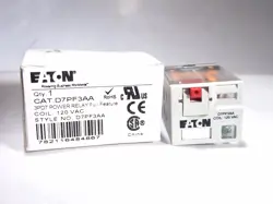 EATON D7PF3AA 3PDT POWER RELAY 120VAC COIL - 7 AVAILABLE