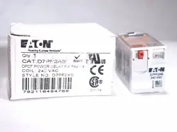 EATON D7PF2AB DPDT POWER RELAY 220/240VAC COIL - 44 AVAILABLE