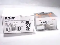 EATON D7PR4B 4PDT POWER RELAY 240VAC COIL - 5 AVAILABLE