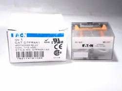 EATON D7PR4A1 4PDT POWER RELAY 110VDC COIL - 3 AVAILABLE