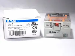 EATON D7PF4AT 4PDT POWER RELAY 24VAC COIL - 2 AVAILABLE