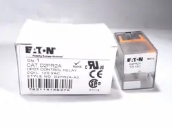 EATON D2PR2A DPDT POWER RELAY 120VAC COIL - 4 AVAILABLE