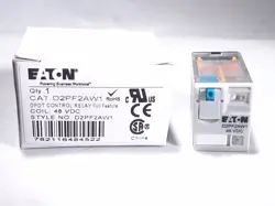 EATON D2PF2AW1 DPDT POWER RELAY 48VDC COIL - 16 AVAILABLE