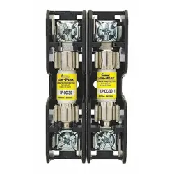 EATON BUSSMANN BCM603-2C OPEN FUSE BLOCK, CC UL CLASS, 2 POLES, 0 TO 30A AMP